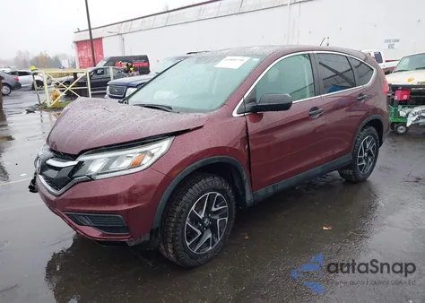 2016 Honda Cr-V Se from USA, damaged, VIN 5J6RM4H45GL091540